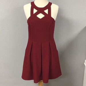 Red Mini Dress Size Large
